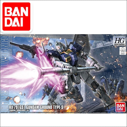 Gundam BANDAI Model HG 1/144 HGUC RS-79[GS] GUNDAM GROUND TYPE-S Mobile Suit Kids Toys