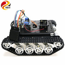 PS2 Joystick Control Shock Absorper Smart Robot Tank Chassis with Dual DC Motor+UNO Board+Motor Driver Board for DIY Project