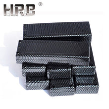 Carbon Fiber Hard Case Shealth Orange Banana Mirror Black Hardcase RC Lipo Battery Accessories Wrap 2S 3S 4S 5S 6S Protect Parts