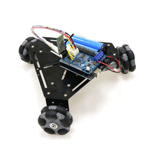 Wireless Remote Control 3wd Omni Directional Wheel Smart Car Chassis with WiFi Handle Bluetooth for Robot Graduation Design DIY
