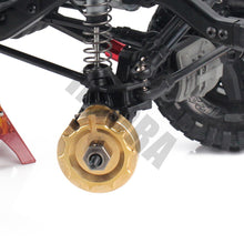 INJORA 2PCS TRX4 Brass Counterweight Balance Weight Portal Drive Housing for 1:10 RC Crawler Traxxas TRX-4