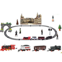 Remote Control Conveyance Car Electric Steam Smoke RC Track Train Simulation Model Rechargeable Set Model Kids Toy