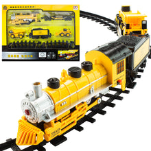 2019 Hot Sale Train track rail car engineering car electric bicycle toy model train carro de controle remoto a gasolina Kids Toy