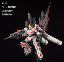 Japaness Bandai HG 1/144 Gundam Model RX-0 FULL ARMOR UNICORN GUNDAM Japanese Model Robot Mobile Suit Kids Toys