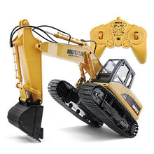 2019 Brand New Toys 15 Channel 2.4G 1/14 RC Excavator Charging RC Car With Battery RC Alloy Excavator RTR For kids