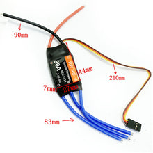 BJT 30A 2-4S Brushless Outrunner Motor ESC Speed Control for RC FPV Racing Drone - 30A