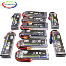 3S Batteries 11.1V 2200 2800 3300 3800 4200 5200 6000mAh 30C40C60C RC Toys LiPo Battery 3S For RC Helicopter Aircraft Quadcopter