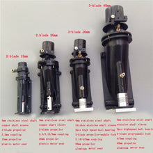 1pcs 15mm 26mm 40mm Water Jet Boat Pump Spray Thruster 2-Blade/3-Blade Propellers w/Coupling Shaft for RC Model Boats