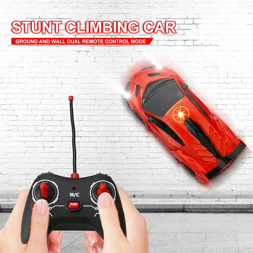 2019 Creative RC Car Wall Racing Car Toys Climb Ceiling Climb Across the Wall Remote Control Car Toy RC Car Boy Christmas gift
