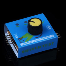 5pcs/lot Multi Servo Tester 3CH ECS Consistency Speed Controler Power Channels CCPM Meter Hot Selling