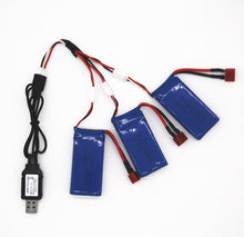 7.4V 1500mAh Lipo battery With USB Charger For FT009 RC Boat 12428 battery Lipo 2S 7.4 V 1500 mah 903462 2S JST SM T PLUG
