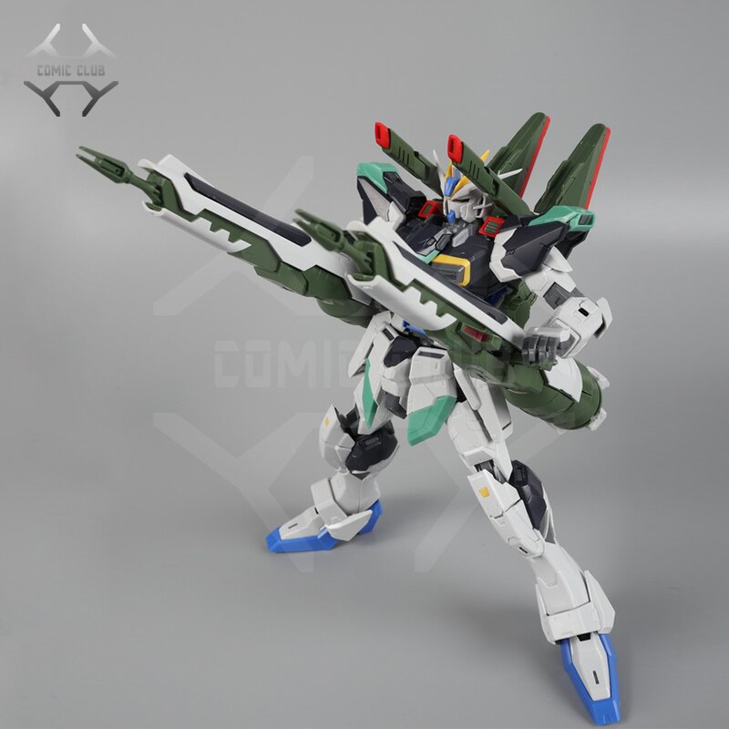 COMIC CLUB IN-Stock MG 1/100 DABAN CANNON IMPULSE GUNDAM Mobile Suit ROBOT MODEL Figure Anime action assembly Toys Figure