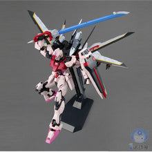 Japaness BANDAI Original Gundam MG 1/100 Model Strike Rouge RM SEED DESTINY Mobile Suit Kids Toys With Holder