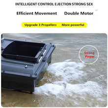 Free Bag Fixed Speed Cruise Function Remote Control RC Fishing Bait Boat 2 Motors 500M RC Nest boat finder With Dual Night Light