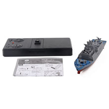 RC Boat Mini Warship 2.4G 4CH Remote Control Challenger Aircraft Carrier High-Speed Ship For Kids Hobby Toys
