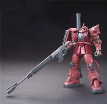 Original Gundam HG 1/144 Model MS-06S ZAKU 2 PRINCIPALITY OF ZEON CHAR AZNABLE Mobile Suit THE ORIGIN GTO Kids Toys BANDAI