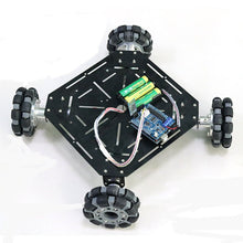 Ps2 Remote Control 4wd Omni Directional Wheel Smart Car Chassis with WiFi Bluetooth for Robot DIY Graduation Toy Model Kit