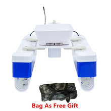 Professional Outside Fishing Electric RC Bait Boat Double Body Folding 500M 1.5KG Wireless Automatic Feeding Remote Control Boat
