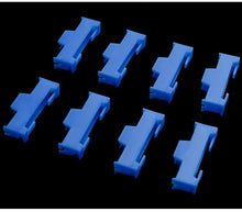 50pcs/lot Servo Extension Cable Buckle Clip Plastic Servos Cord Fastener Jointer Plugs Fixing Holder for DIY RC Airplane Parts