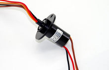 Wind Power Slip Ring 2/3/4/5/6 Channel 5/10/15/30A Rotate Dining Table Slipring Electric Collector Rings Joint SRC-22-0230A