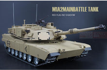 2.4Ghz RC tank Heng Long 1/16 US M1A2 U.S. Army Main Battle Tank Abrams Tusk Tank Ultimate metal version Metal Gear Tracks sound