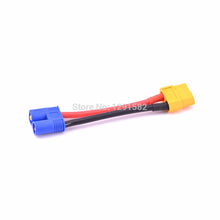 EC3 EC5 To T Deans Plug XT60 Connector Adapter Deans plug 12AWG 14AWG cable wire for RC Lipo ESC Motor Drone