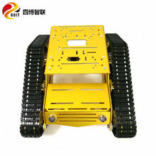 SZDOIT Unassembled YP100 Metal Tank Chassis Kit Multifunction Tracked Crawler Robot Platform Motor DIY For Arduino Competition