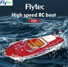 Flytec V001 2.4G High Speed RC Boat Navigation Model Toy 4CH High-Efficiency Motors Yacht Sailing Airship Large RC Boats