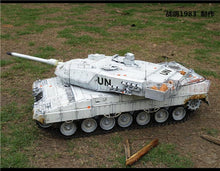 KNL HOBBY Heng Long 1/16 Leopard 2 RC remote control tank model foundry heavy coating of paint to do the old upgrade