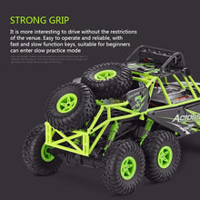 Wltoys 18628 rc car 1:18 six-wheel drive climbing car 2.4G remote control big foot off-road vehicle large size 38cm