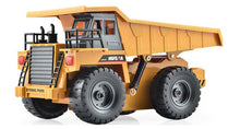Huina 1540 RC Truck 2.4G 6 Channel Remote Control 540 Metal Dump Truck 4 Wheel Realistic Machine toys
