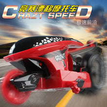 New RC Motorcycle Radio Remote Control Moto Toys for Boys 4CH 2.4G Speed Cross High Speed RC Racing Motorcycle