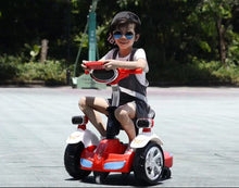 Fashion Children' Remote Control Car Balance Motor Van Ride on Electric Toys Kids RC Ride on Car Five Wheels Bumper Scooter Car