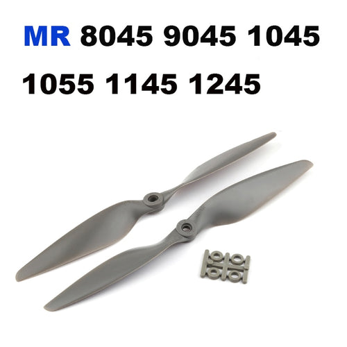10pcs/lot (5 pair) GEMFAN MR 8045 9045 1045 1055 1145 1245 Nylon Propeller Props Four Axis Multi RC Airplane CW/CCW Propellers
