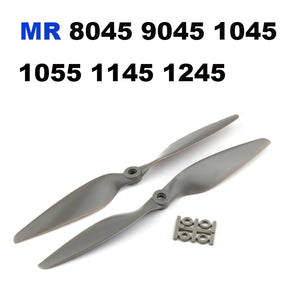 10pcs/lot (5 pair) GEMFAN MR 8045 9045 1045 1055 1145 1245 Nylon Propeller Props Four Axis Multi RC Airplane CW/CCW Propellers