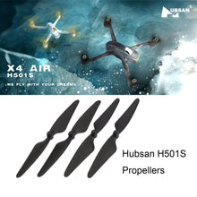 Hubsan 2 Pairs Original RC Drone Parts Propeller Blade for Hubsan H501S H501C H501A H501M 501 RC Quadcopter Toy Part Accessories