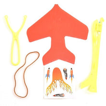 child Puzzle Emitting catapult aircraft DIY Flying Toys