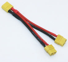 1pcs Xt60 Parallel Battery Connector Cable Dual Extension Y Splitter Silicone Wire