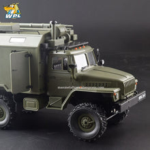 WPL B36 1:16 RC Car 2.4G 6WD Military Truck Crawler Command Communication Vehicle RTR Toy Carrinho de controle