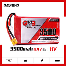 Gaoneng GNB 3500mAh 2S1P 7.6V 2C/4C HV Lipo Battery For frysky Taranis QX7 Transmitter TX Remote control RC Parts