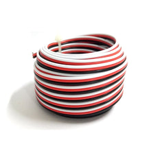 Servo extension cable 5/10M 22/26AWG wire extended wiring 30/60 cores cord lead for RC helicopter drone cars