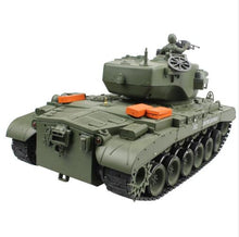 RC Tank US M26 15 Channel 1/20 Pershing Snow Leopard Main Battle Tank Model With Shoot Bullet Hobby Toys