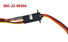 Wind Power Slip Ring 2/3/4/5/6 Channel 5/10/15/30A Rotate Dining Table Slipring Electric Collector Rings Joint SRC-22-0230A