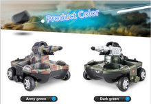 2017 newest Amphibious tank 24883A 2.4GHz Wireless RC Tank car Water / Land Mode RC Tank with LED Light 24883 upgrade version