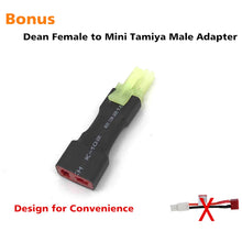 Tamiya Male To T Plug Dean Female Connector Adapter For Airsoft AEG RC Plane Car Battery Charger ESC Drone Motor Free Shipping
