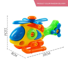 Plastic building blocks puzzle removable toy model building kits DIY screw nut models for assembly toys for children