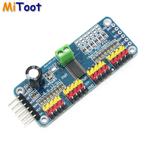 16 Channel 12-bit PWM/Servo Driver-I2C interface Module For Raspberry Pi Shield Module Servo Shield For Arduino Diy Kit