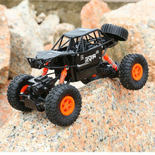alloy 2.4G rc car 1/16 10km/h Off-Road Drive Bigfoot cars electric four-wheel climbing Double Motors Vehicle toys car for gift