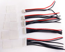 Lipo Battery Balance Cable Wire w Lock 2s 3s 4s 5s 6s Imax B6 Connector 100mm 22AWG Diameter 0.08 up to 200 Degree Super Soft