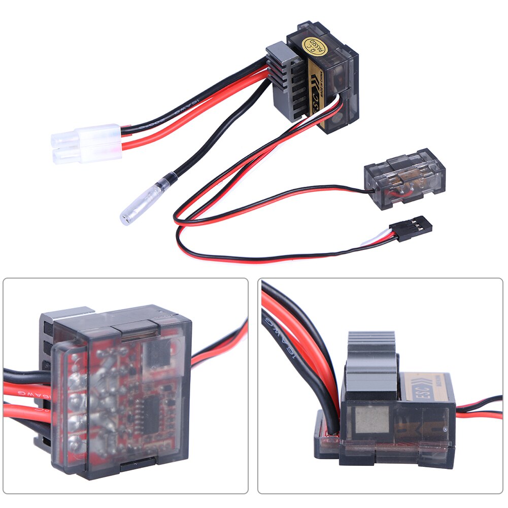 Durable Protection 320A RC Car Two Way Brushed Motor Professional Easy Install Speed Controller High Frequency ESC Accessories